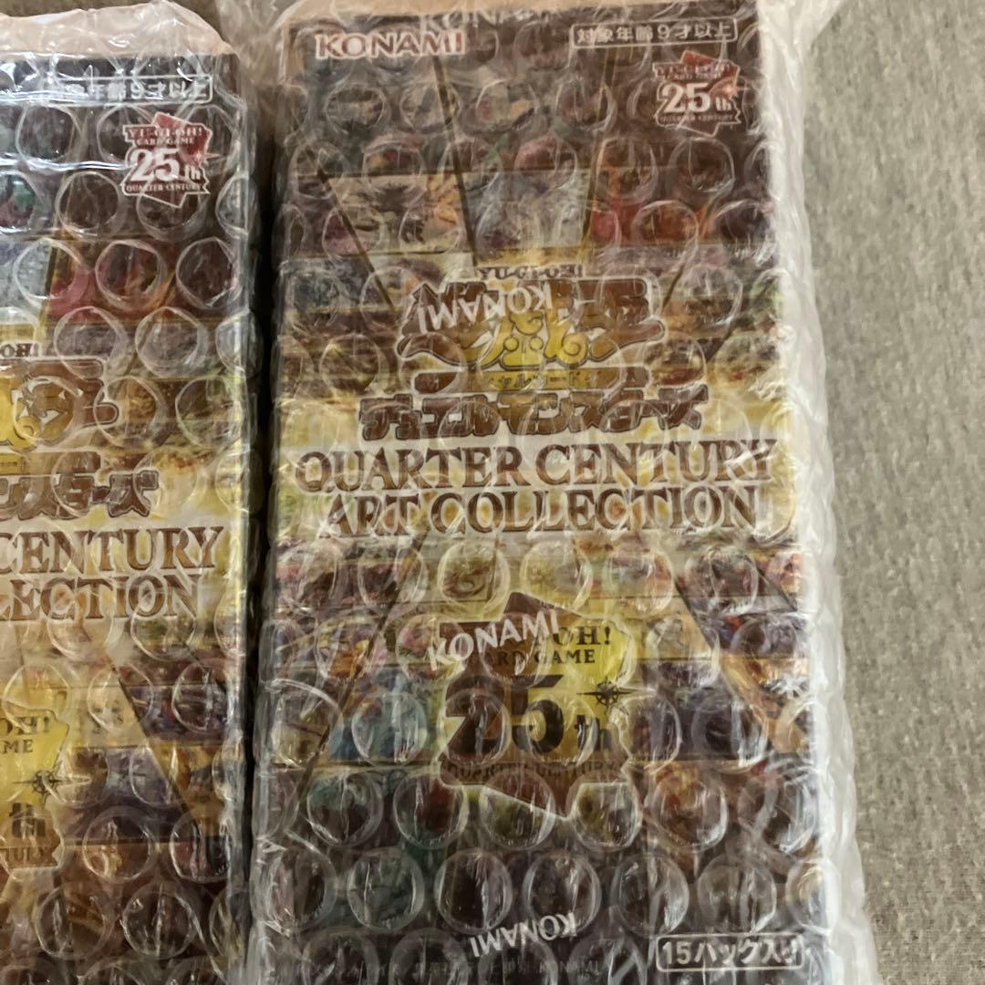 遊戯王 未開封シュリンク付きQUARTER CENTURY 3BOX