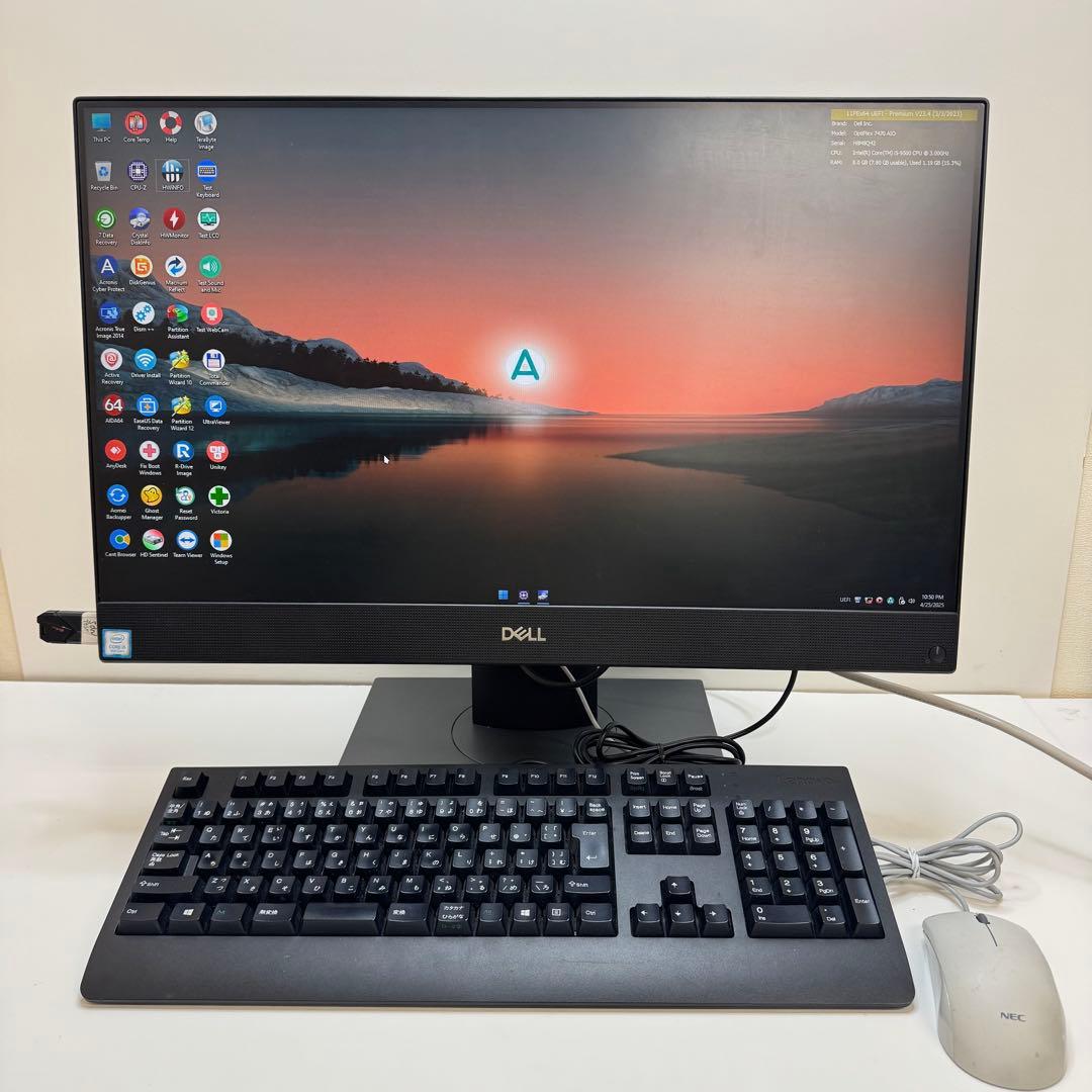 Windowsデスクトップ Dell Optiplex 7470 AIO i5-9500Office2021