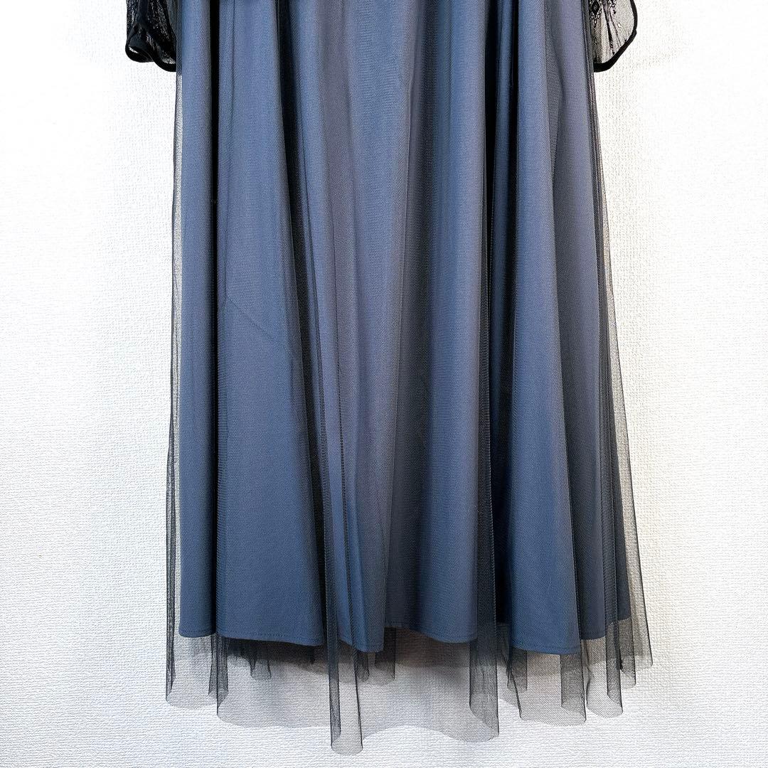 2way✨新品 et. UNiVER リボンベストセットアップドレス 結婚式 L