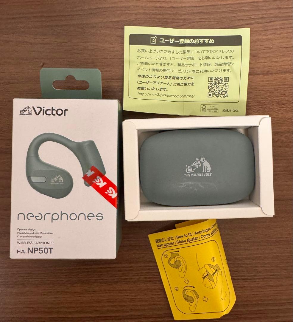 Victor HA-NP50T 箱汚れあり　セージグリーン　商品説明必読