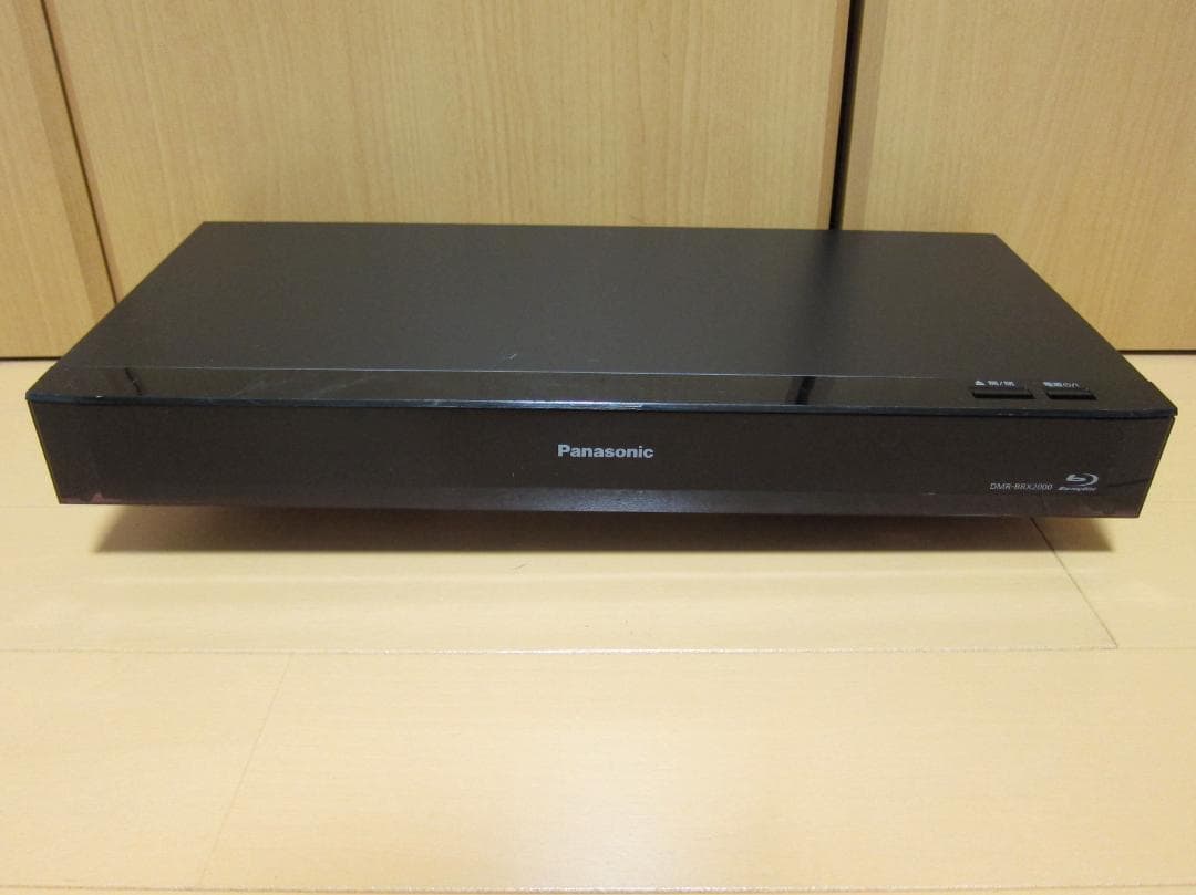 新品HDD2TBへ交換！ディーガ Panasonic DMR-BRX2000