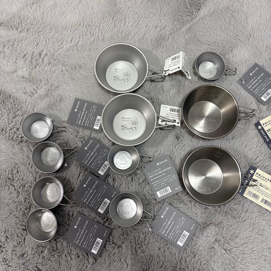 ち*ん様 スノーピーク シェラカップ　11個セット