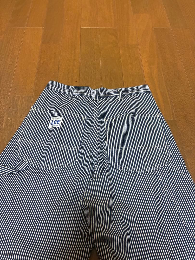 Lee ストライプ ワイドパンツ