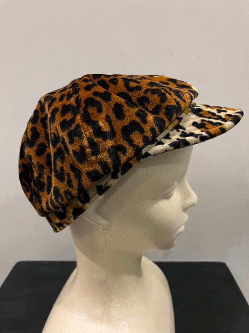 USA製 NewYorkHat キャスケット レオパード buttstain