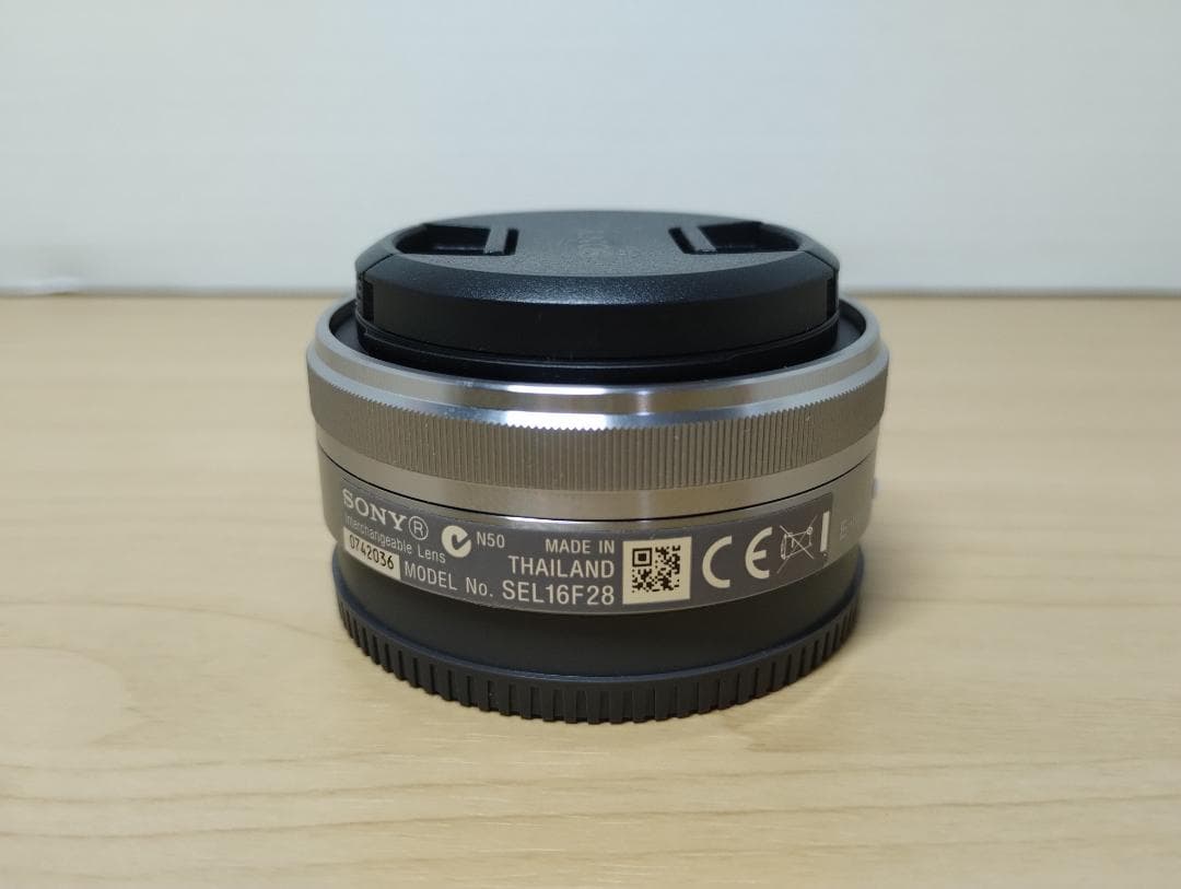 ✨パンケーキ✨ SEL16F28 単焦点 E16mm F2.8 SONY 薄型