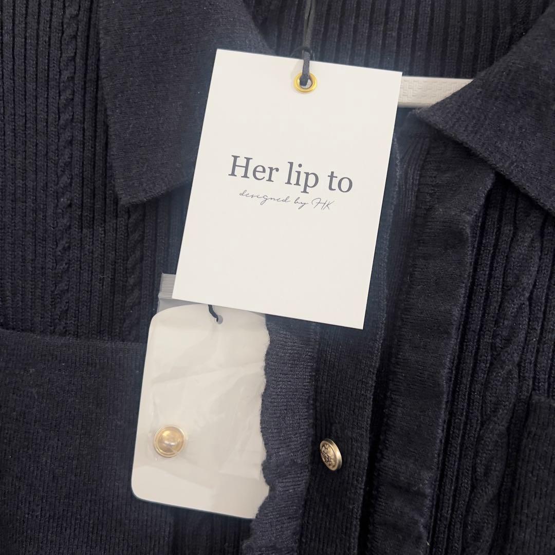 ワンピース Herlipto Margot Pleated Knit Mini Dress