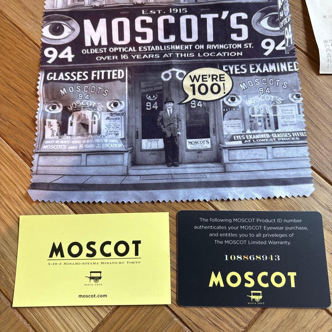 MOSCOT レムトッシュ　LEMTOSH 鼈甲　49 クリップトッシュ