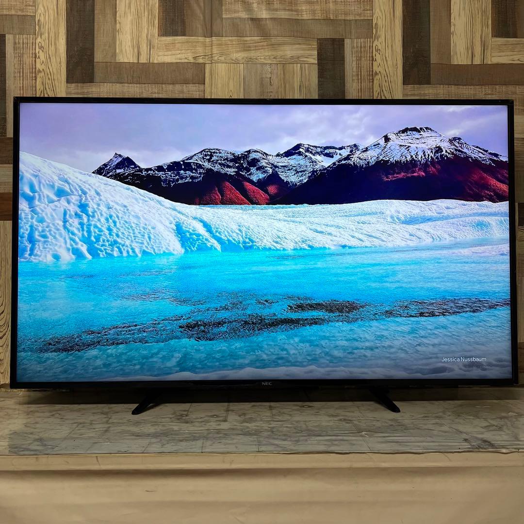 ☆Yuu☆さん専用全国送料込NEC55型4K液晶モニタースリム&スタイリッシュ