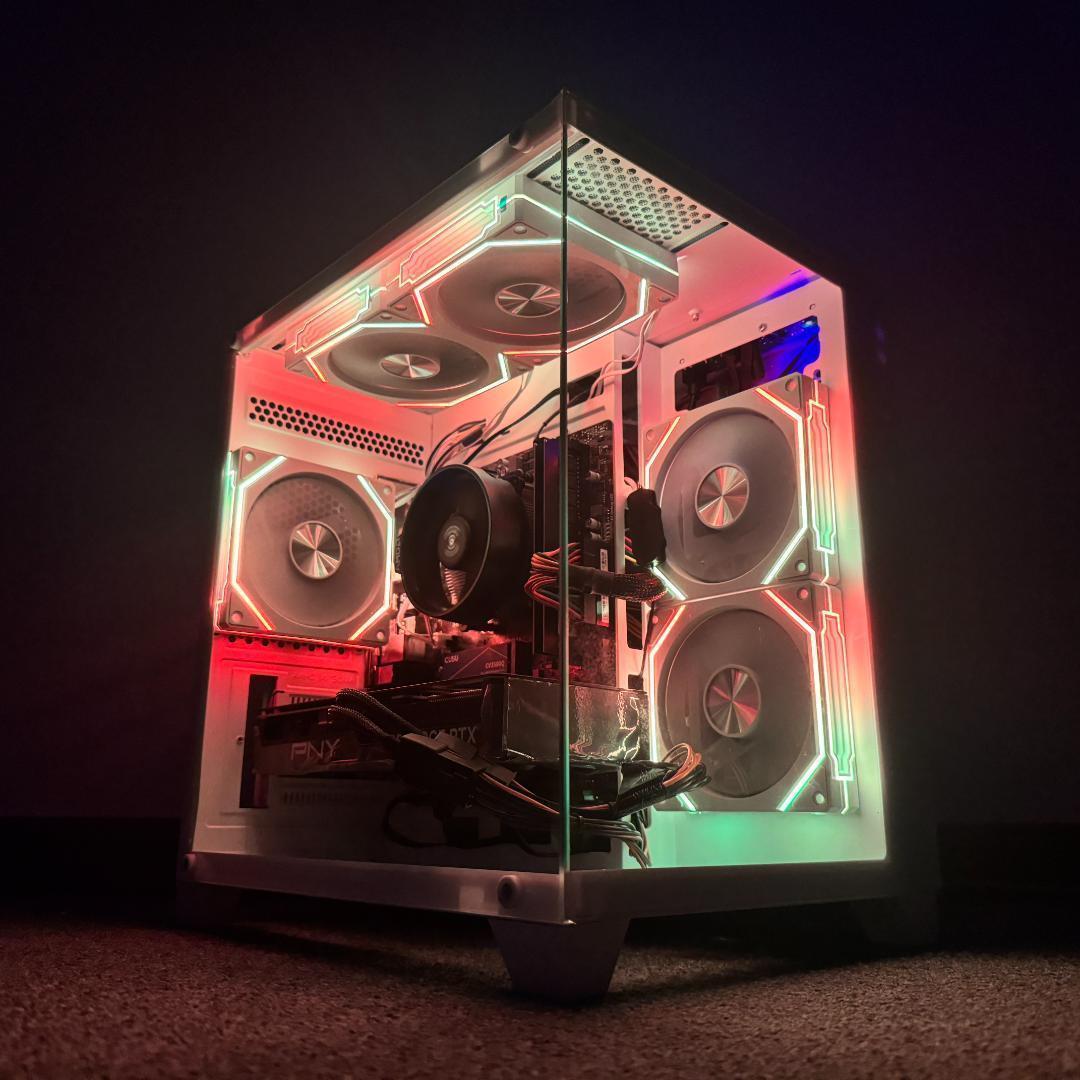 新品ケースゲーミングPC★RTX4070Ti/Ryzen 7/新品SSD1TB③
