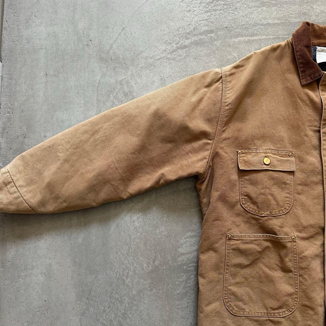 デ*エ様 80s カーハート チョアコート 星タグUSA製 42 Lサイズ 極上