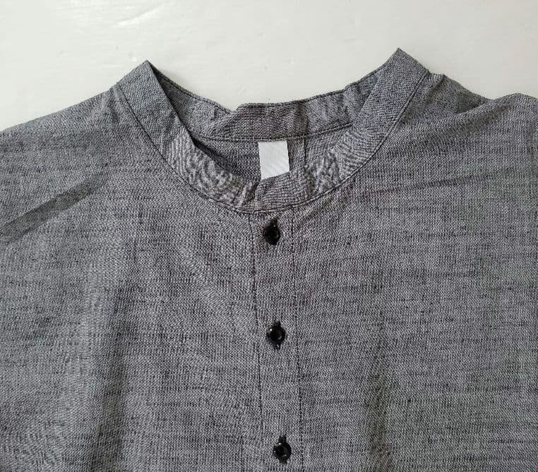 新品✨ナチュラルランドリー コードシャンブレー ランドスケープシャツ