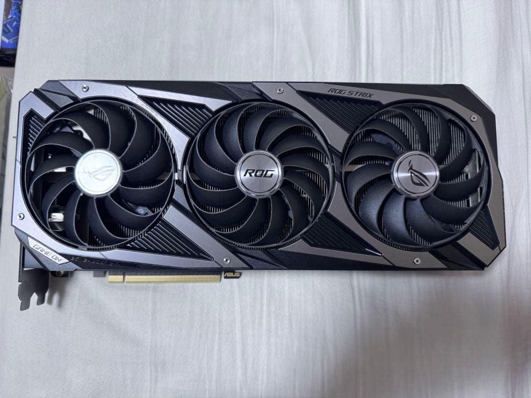 【動作品】ROG STRIX RTX3060ti O8G V2 GAMING