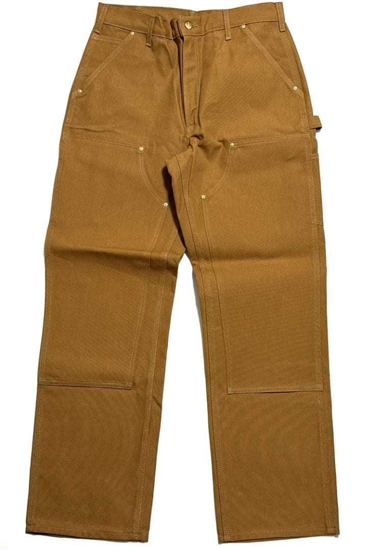 新品 カーハート 米国製 B01フィルムダック ダブルニー パンツ W34L32