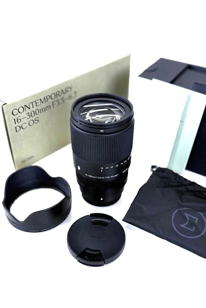 【極美品】 SIGMA 16-300mm F3.5-6.7 FUJI Xマウント