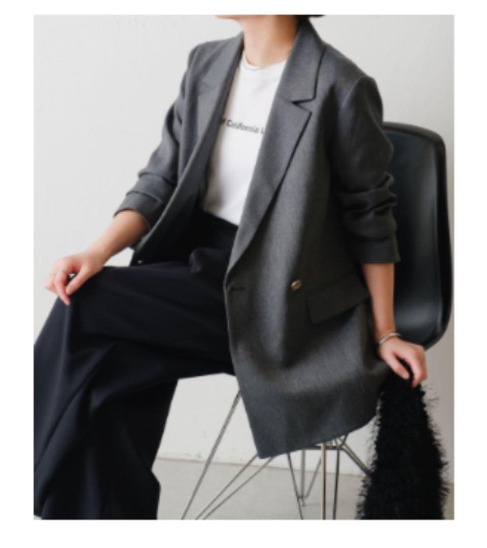 r-happyさん専用　ウールライクテーラードジャケ