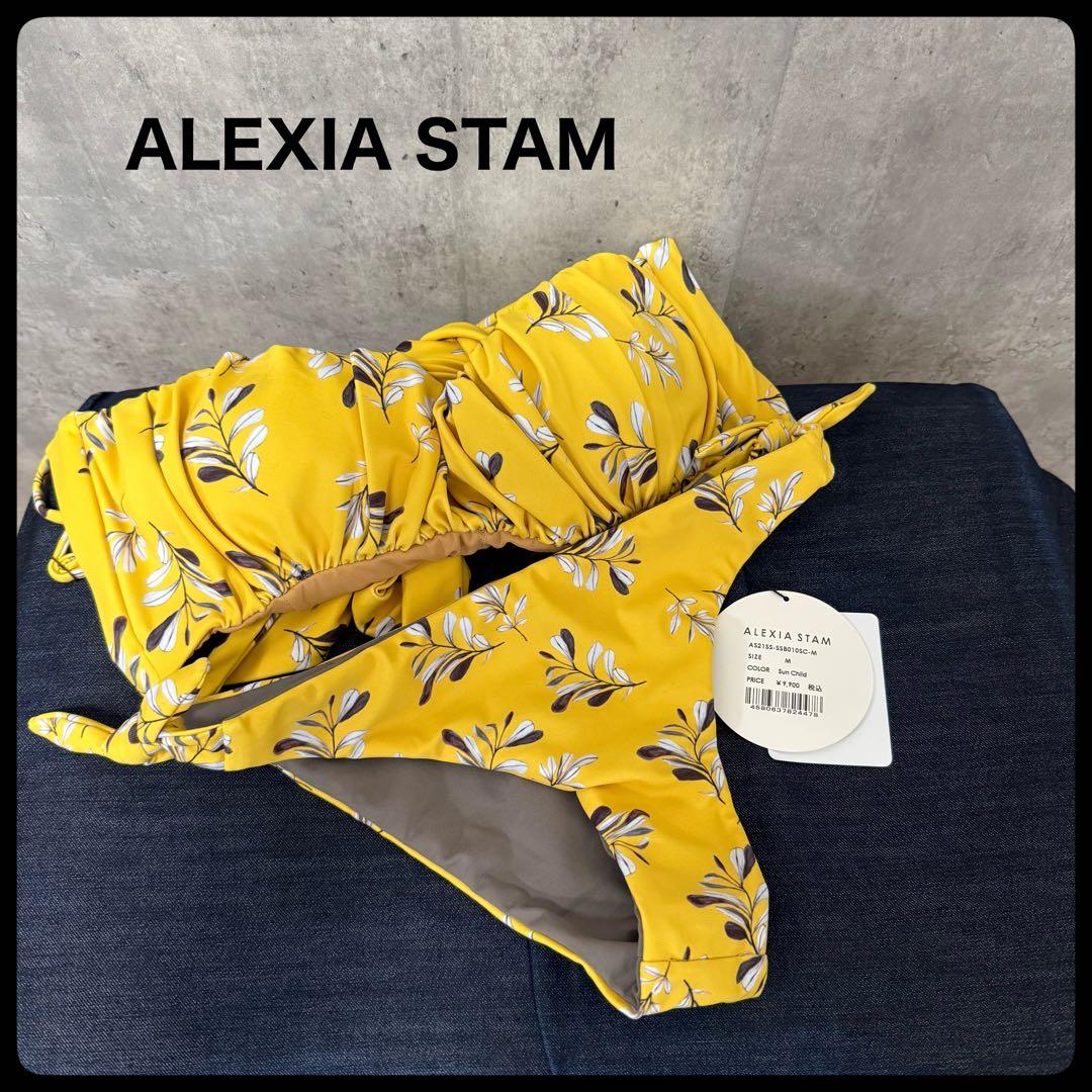 未使用　タグ付き　ALEXIA STAM 上下セット　水着　ビキニ