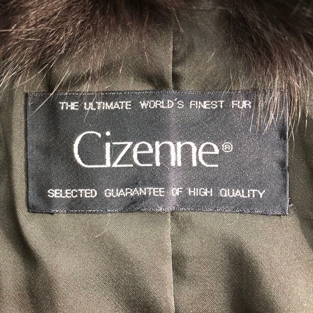 希少✨シルバーフォックス 本毛皮 リアルファーコート デザイン ボリューム◎