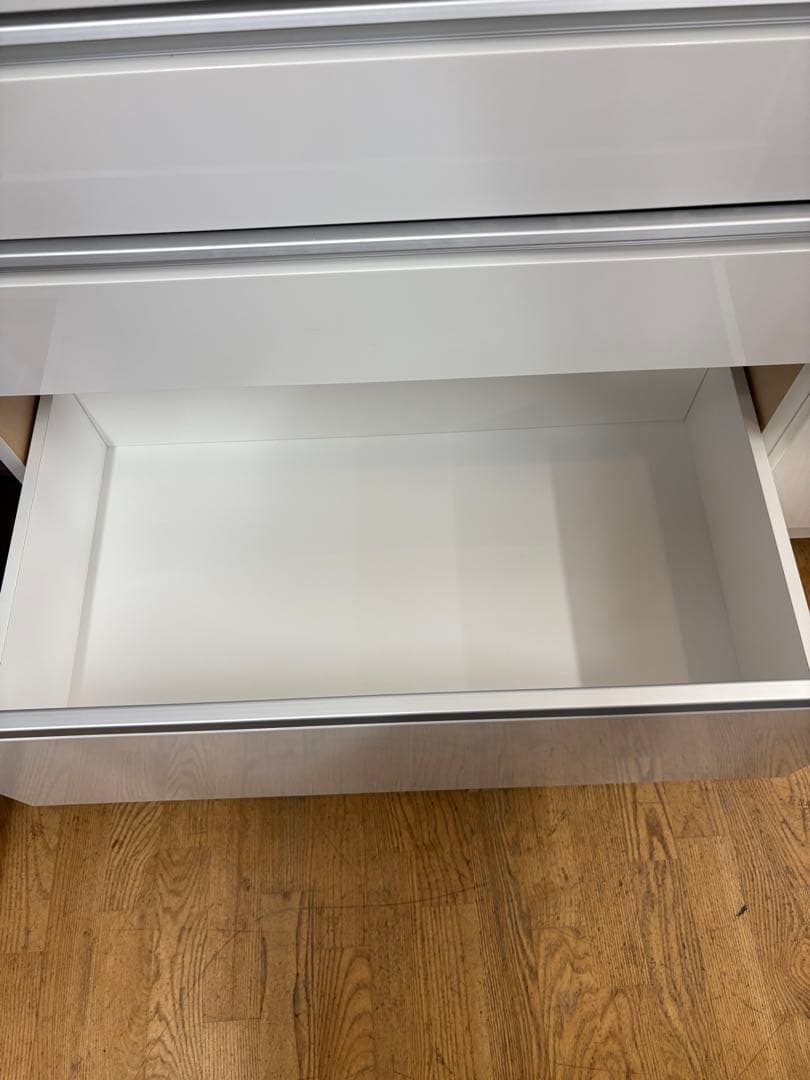 M068 ニトリ キッチンカウンター 幅1200mm ホワイト