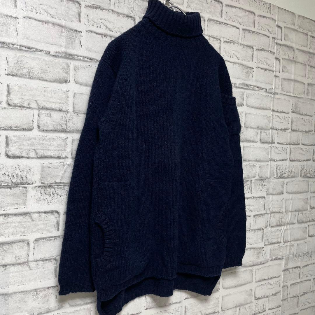 美品！ NEPENTHES ネペンテス タートルネックニット イギリス製