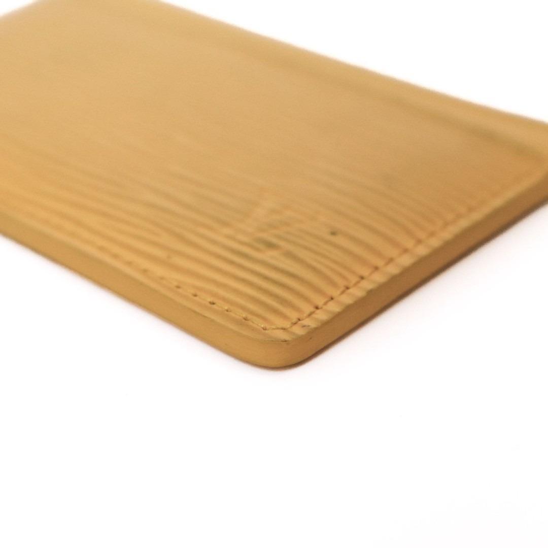 ルイヴィトン カードケース ポルトカル プル エピ サンフラワー　M81065