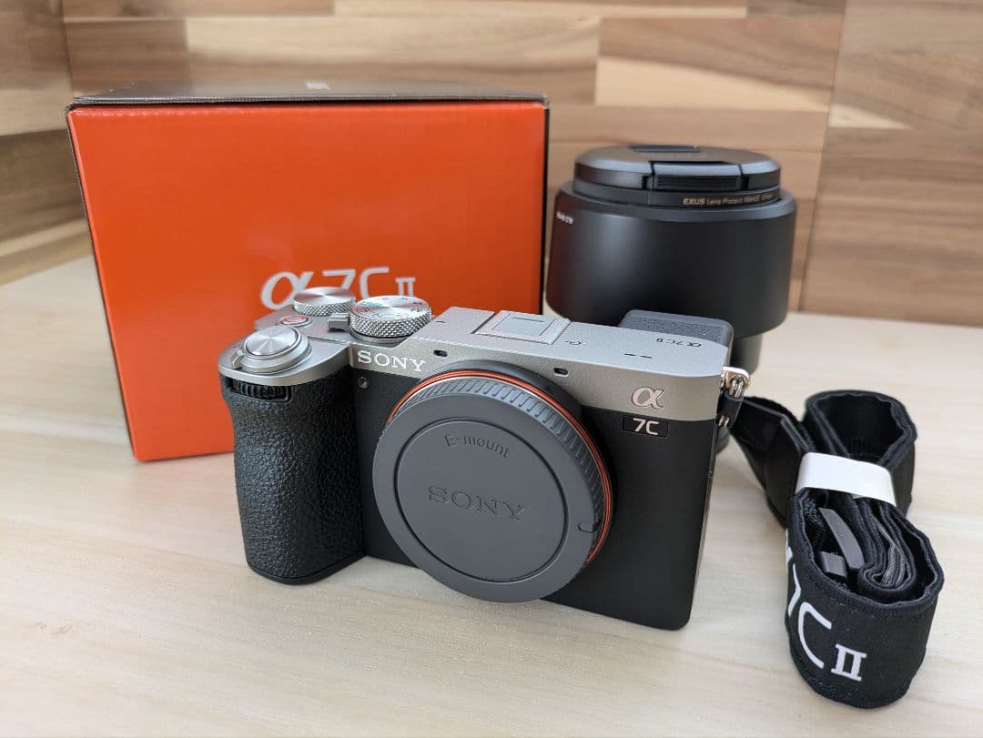 【美品／値下げ中】sonyα7cii　純正単焦点レンズセット