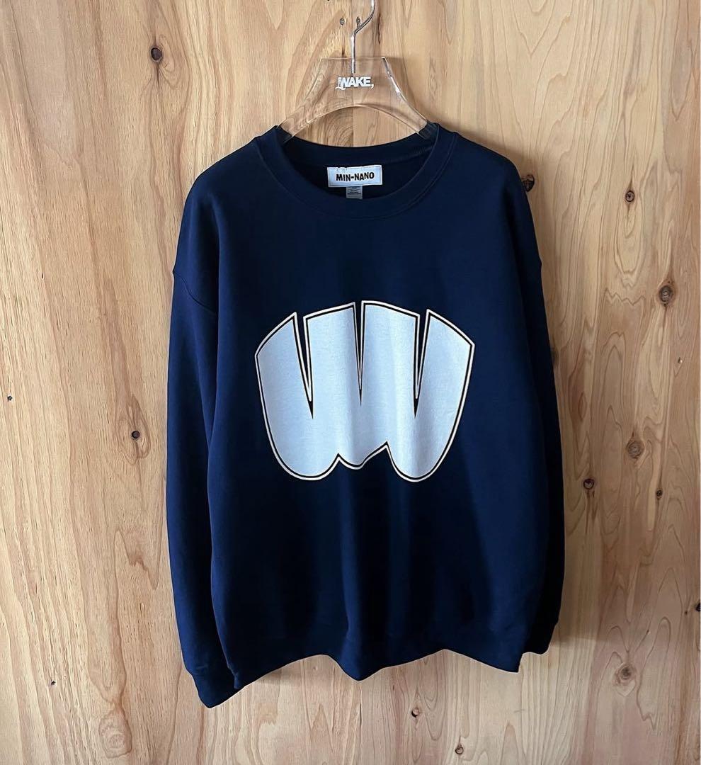 wake sapporo MINNANO スウェット ネイビー サイズXL