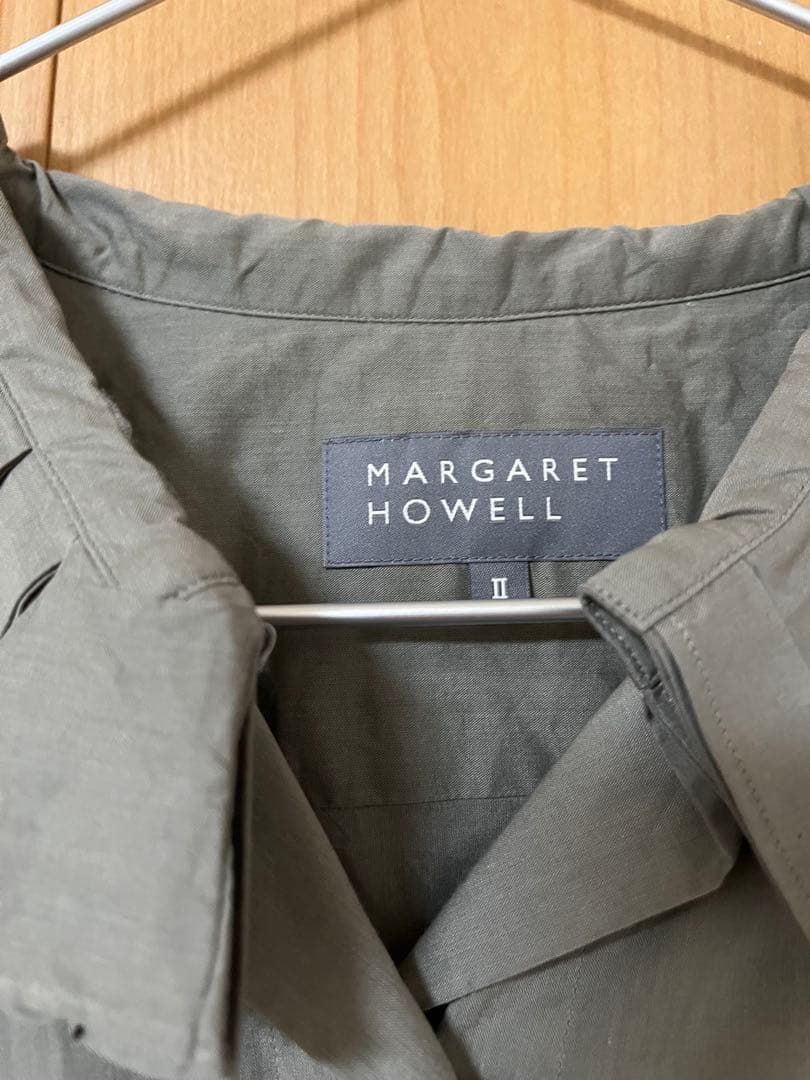 MARGARET HOWELL / フリルシャツ