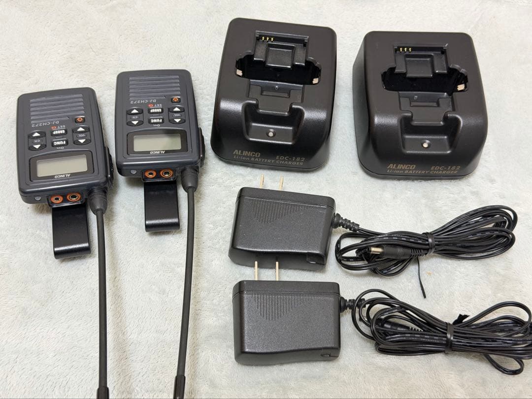 【2台セット】アルインコ特定小電力トランシーバー DJ-CH272