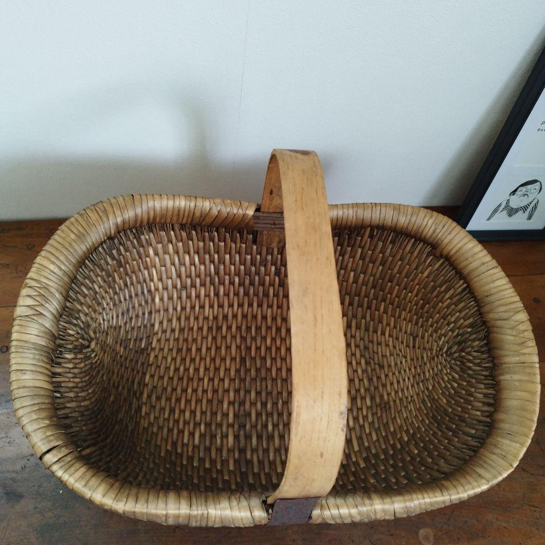 【希少品】北欧雑貨　スウェーデン　ヴィンテージ　ジュニパー　バスケット 籠