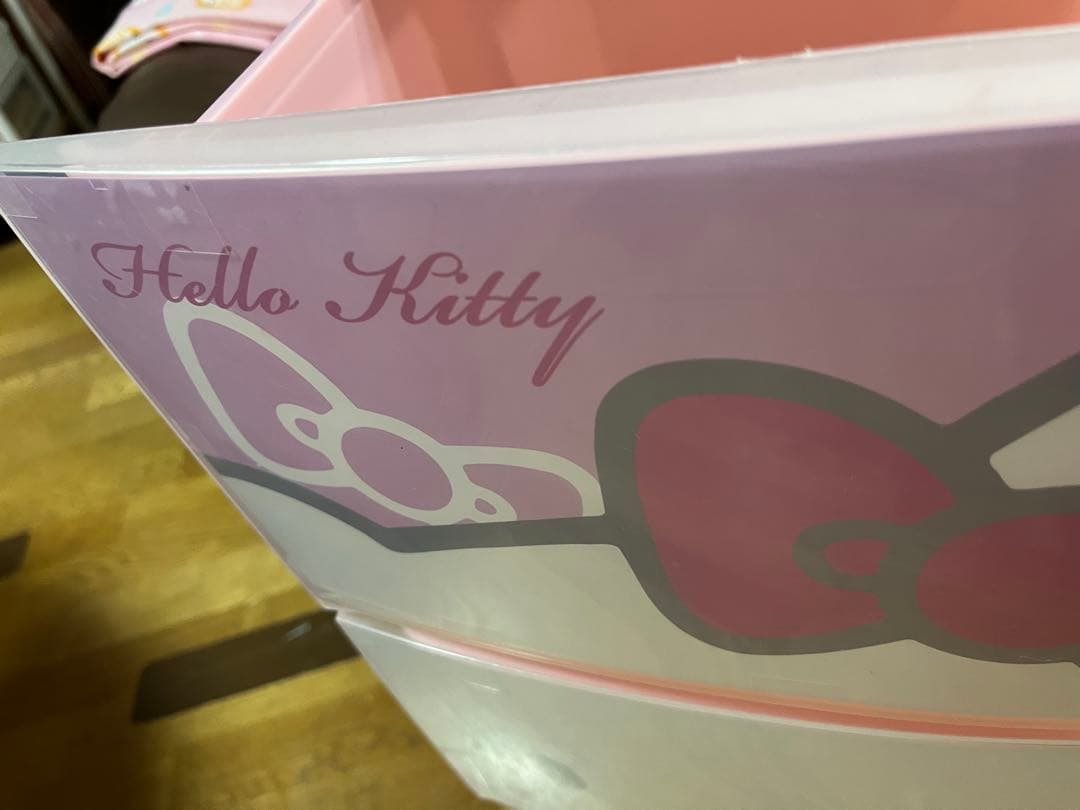 レア　キティ　チェスト　ピンク　三段　ボックス　引き出し　収納ボックス　小物入れ