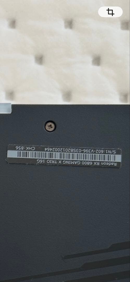 RADEON RX6800 16GB GDDR6 グラフィックボード(箱無し)