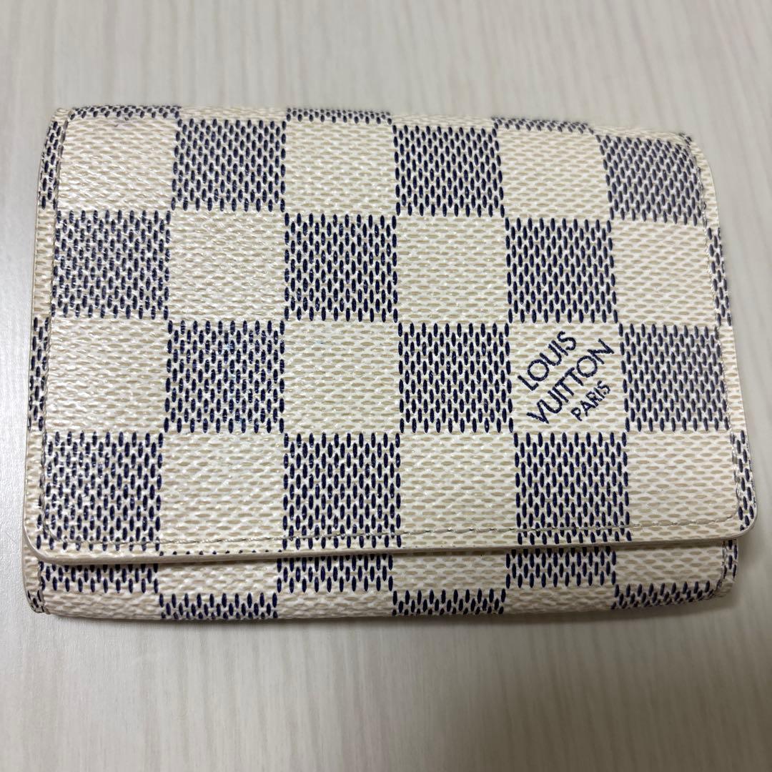 【ルイヴィトン】LOUIS VUITTONダミエアズール　カードケース2個セット