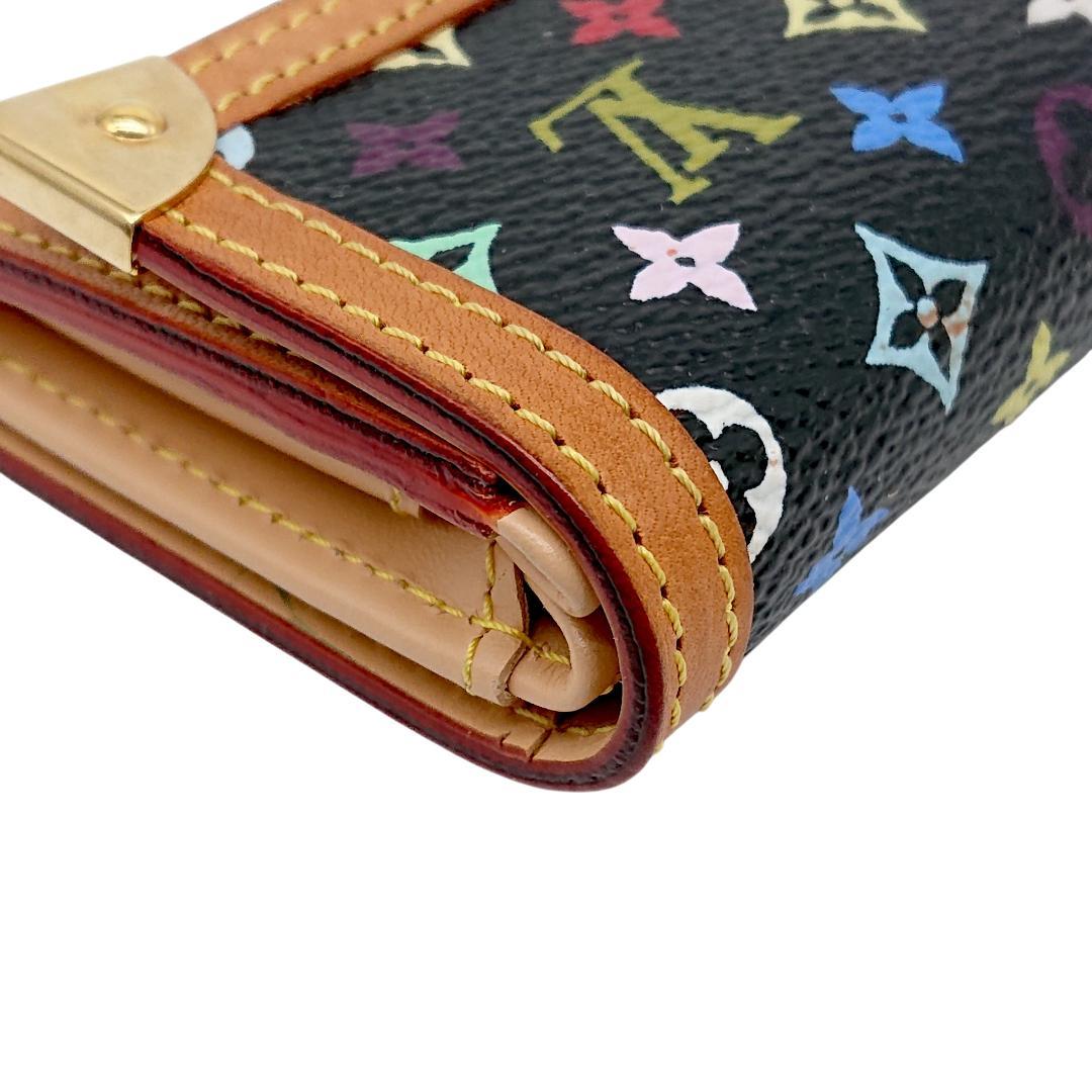 【美品】ルイヴィトン モノグラム・マルチカラー ポルトモネ プラ ケース