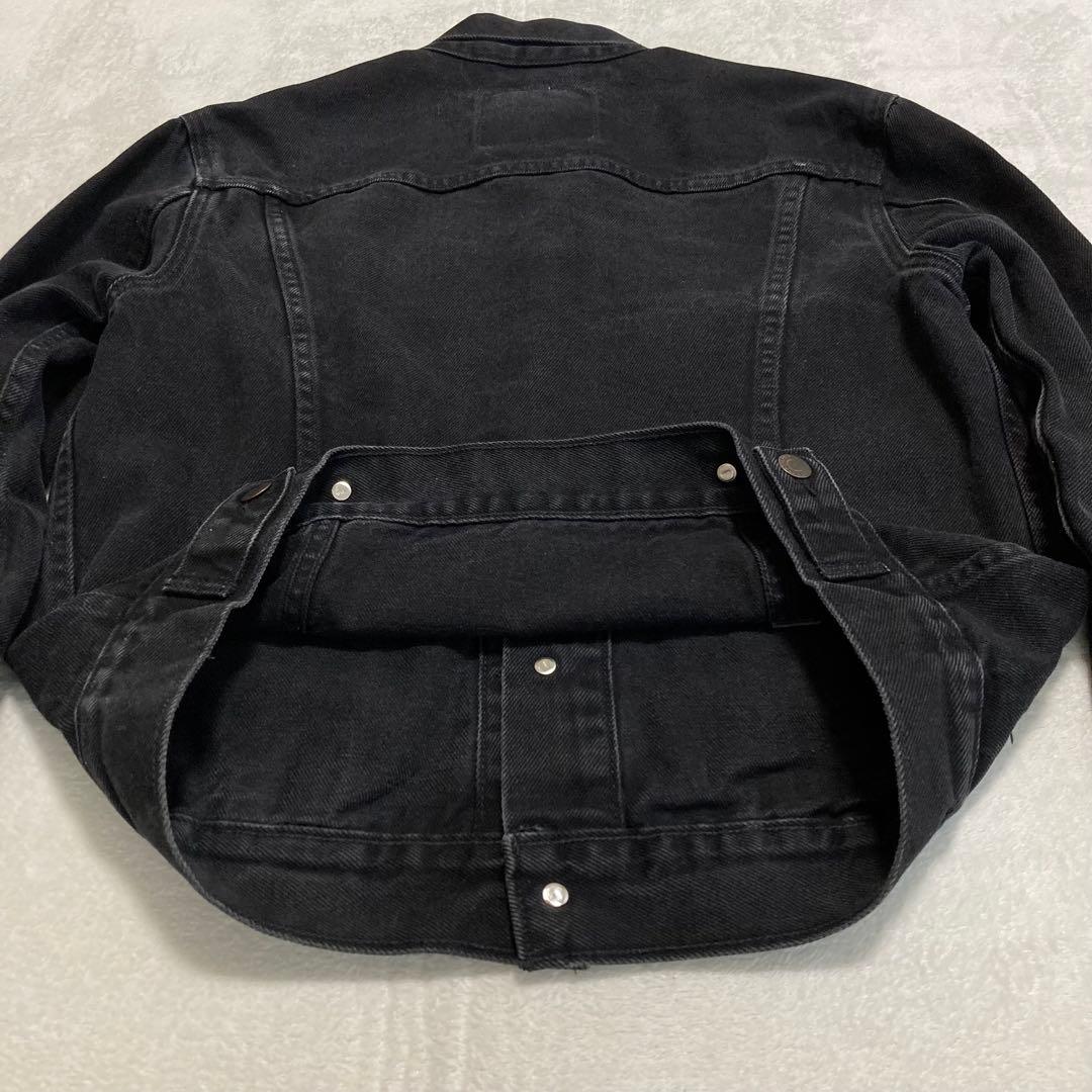 Levi’s Gジャン 3rd メキシコ製 トラッカージャケット ブラック