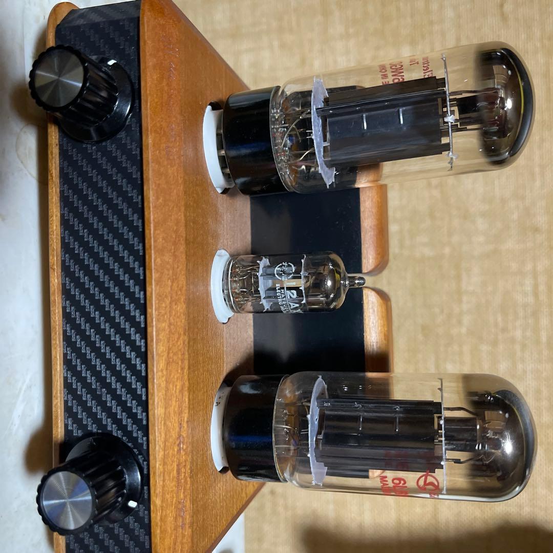 真空管アンプ ウッドカーボンデザイン