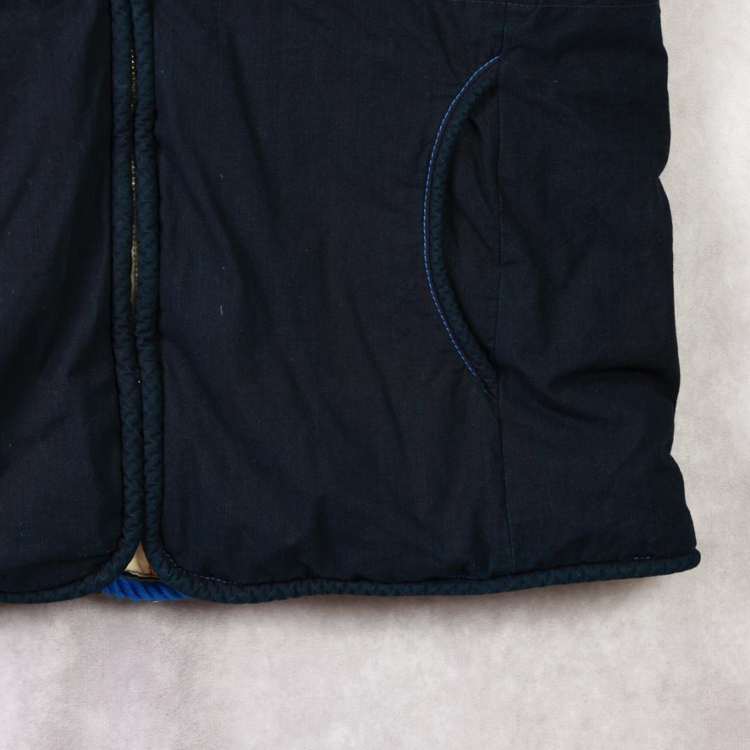 PAL'LAS PALACE　ダウンベスト　ネイビー 秋冬 人気 大きいサイズ