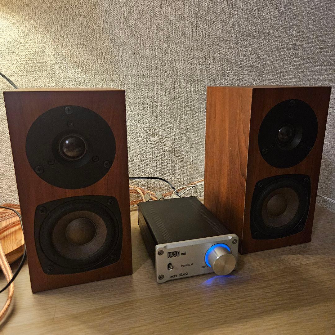 FOSTEX（日本メーカー） 木製2wayスピーカーセット