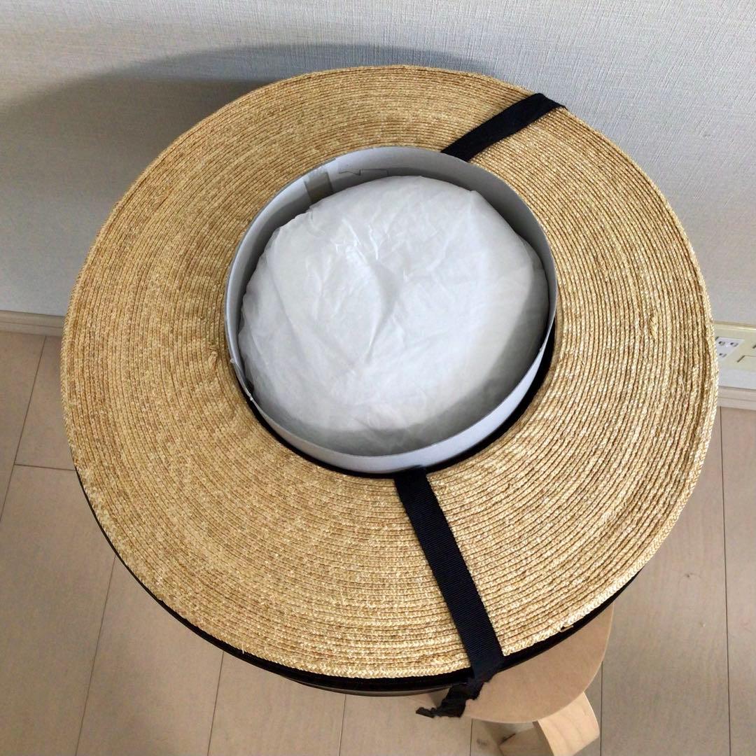 新品タグ付き tocit トチエット sheer hat スピック&スパン