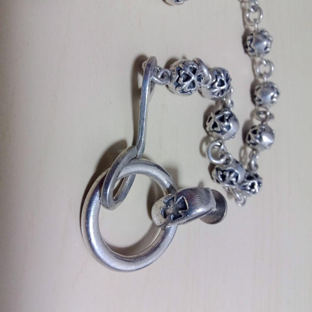 A＆G シルバー ウォレットチェーン 約60cm