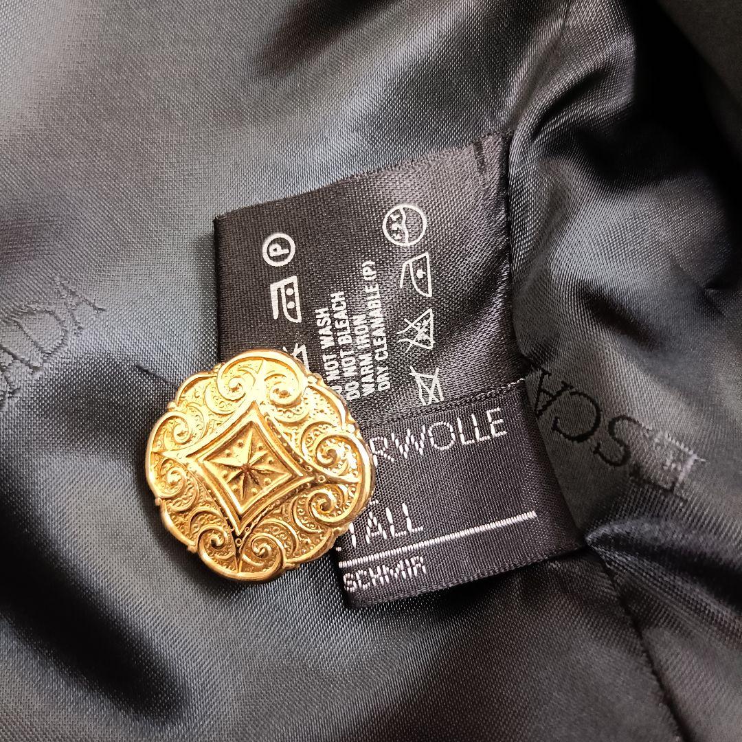 ESCADA エスカーダ ヴィンテージ テーラードジャケット 金ボタン 38 M