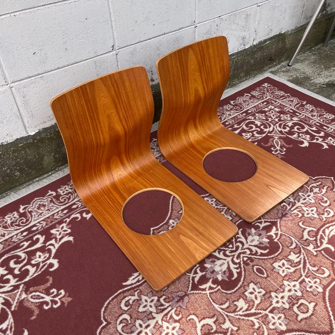 Tendo 天童木工 ◾️2点セット 座椅子 プライウッド 藤森健次 和モダン J