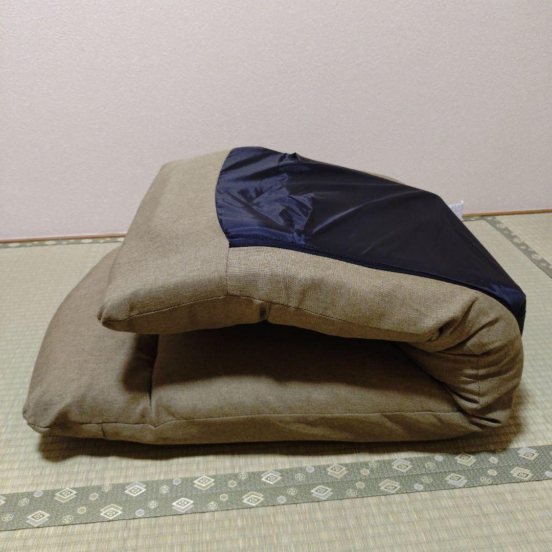 【美品】座椅子 リクライニング ニトリ ベージュ 2個セット