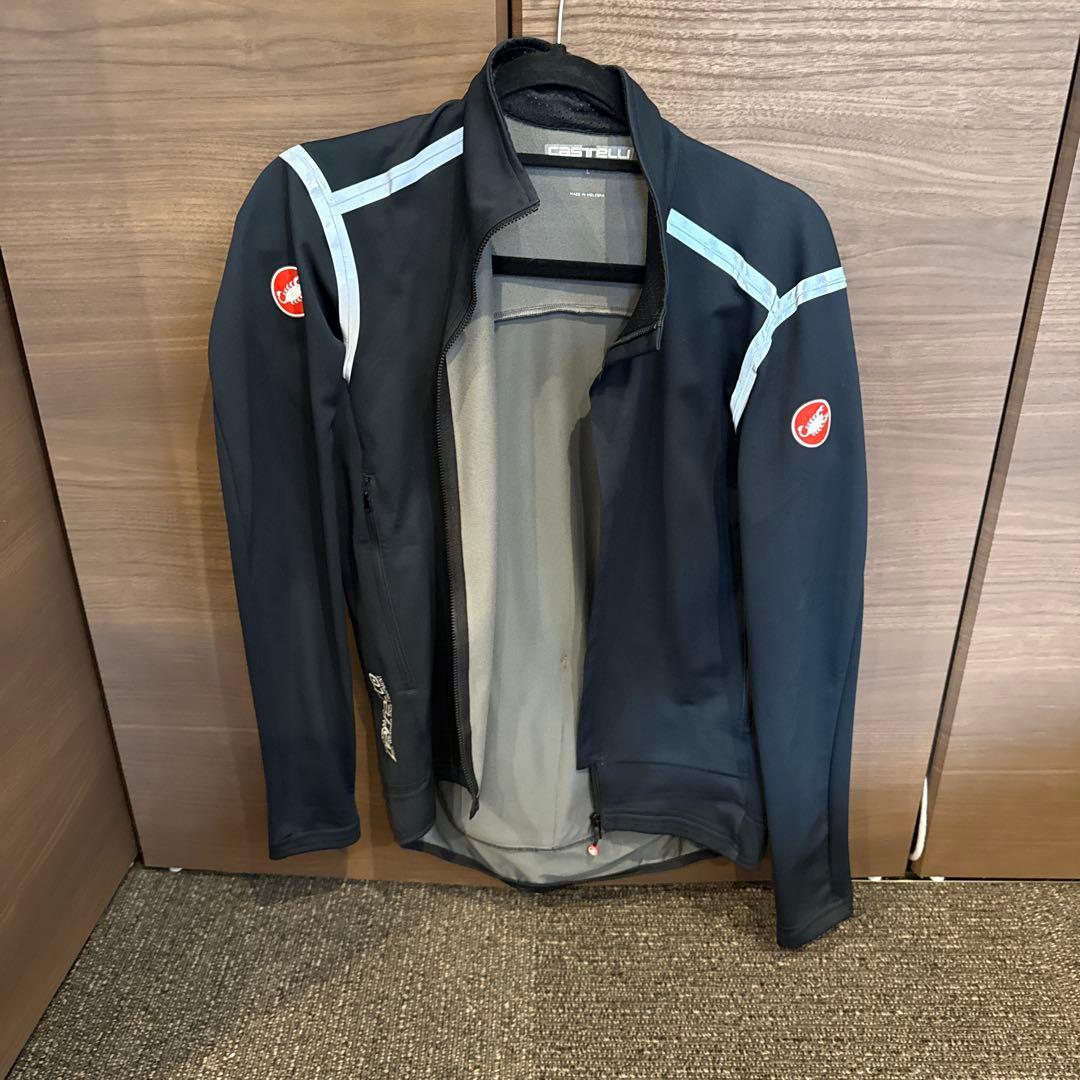 Castelli サイクルジャケット Lサイズ ブラック