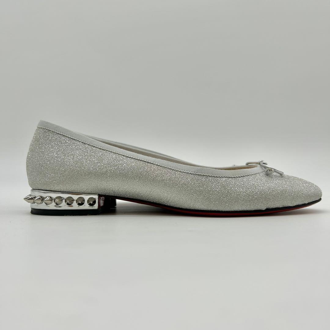 【極美品】クリスチャンルブタン フラットシューズ