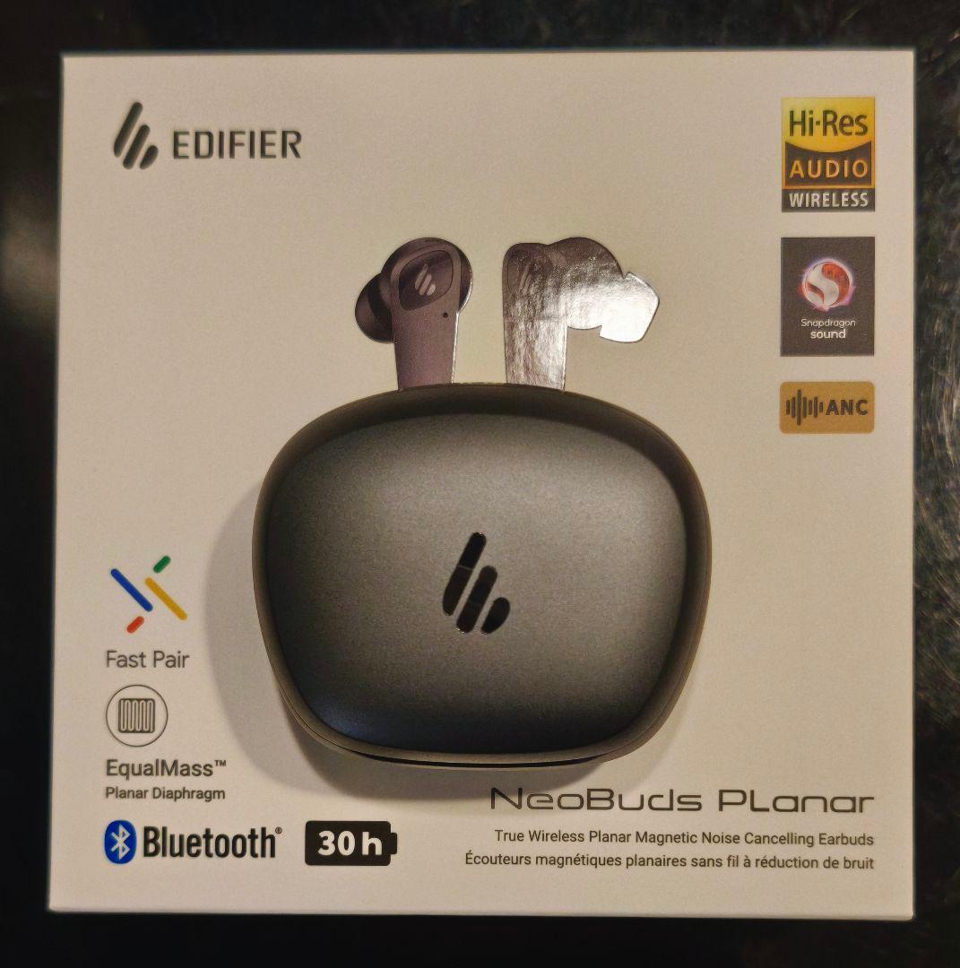 【ほぼ未使用】EDIFIER NeoBuds Planar ワイヤレスイヤフォン