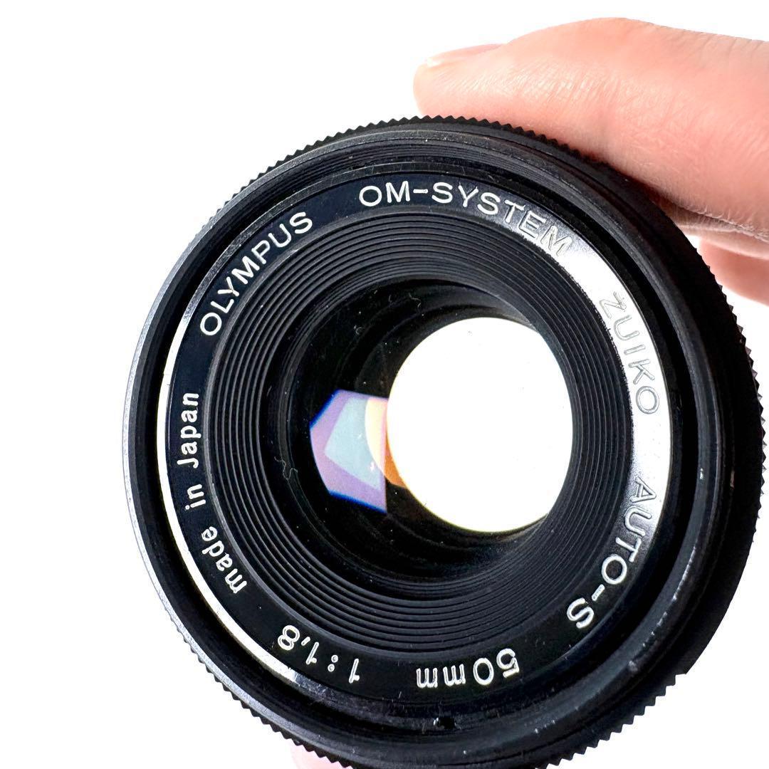 オリンパス OLYMPUS OM-1 50mm F1.8 レンズセット