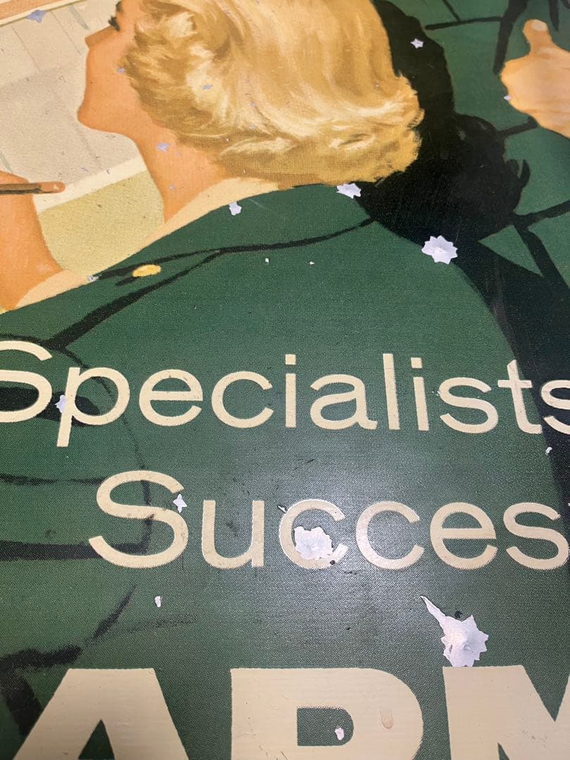 P*e様 ヴィンテージ アメリカ US ARMY 看板　アンティーク 雑貨 レア