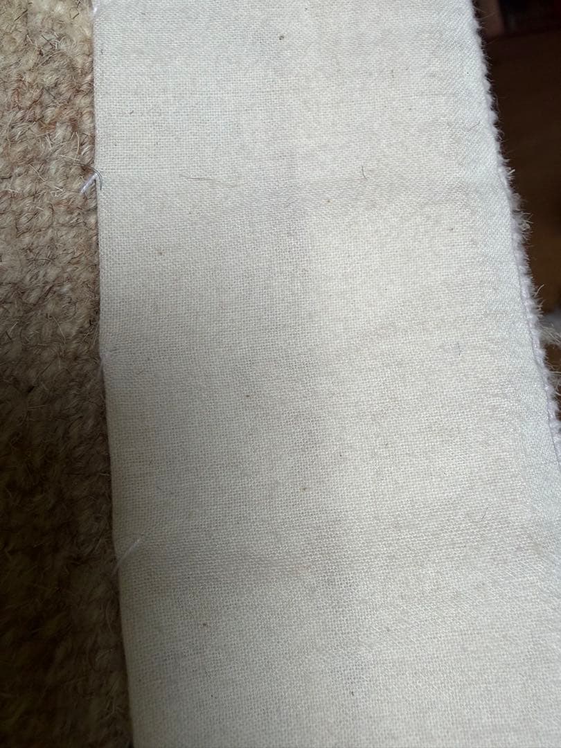 チベタンラグ　シートラグ　チェアマット　雲ナチュラル