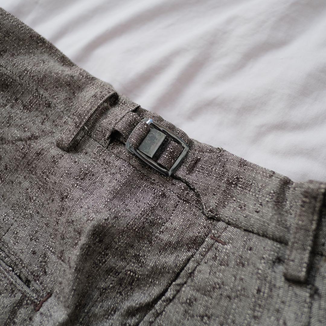 50s 60s USA製 絣 カスリ スラブ レーヨン スラックス