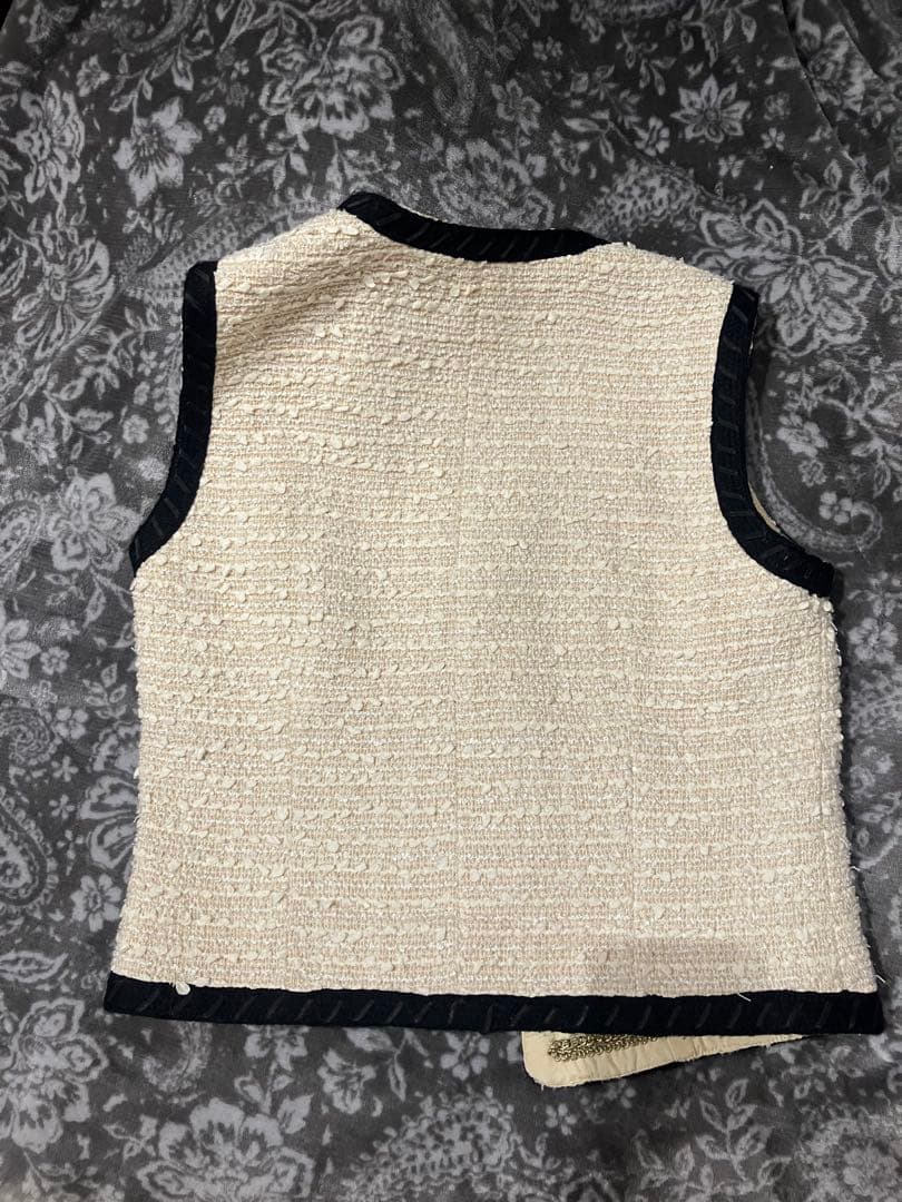 gucci ツイードベスト